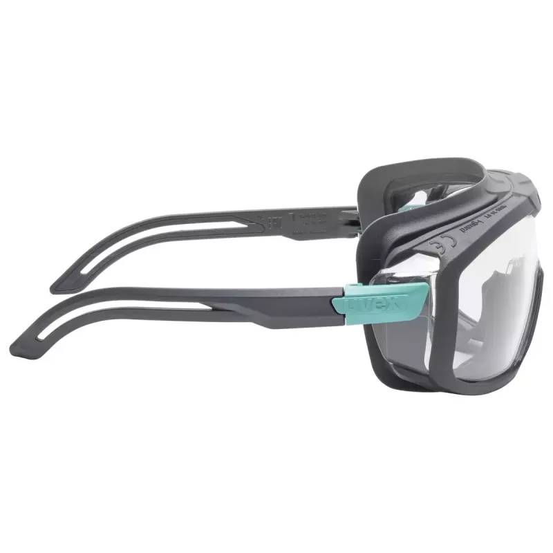 Óculos de proteção Uvex i-guard policarbonato azul cinzento transparente