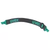 Óculos de proteção Uvex i-guard+ policarbonato preto azul lentes transparentes