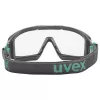 Óculos de proteção Uvex i-guard+ policarbonato preto azul lentes transparentes