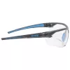 Óculos de proteção Uvex suXXeed 9181265, lentes transparentes, policarbonato, antracite/azul