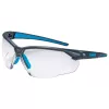 Óculos de proteção Uvex suXXeed 9181265, lentes transparentes, policarbonato, antracite/azul