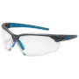 Óculos de proteção Uvex suXXeed 9181265, lentes transparentes, policarbonato, antracite/azul