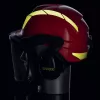 Proteção de cabeça de segurança Uvex 9774238 polietileno de alta densidade HDPE vermelho amarelo