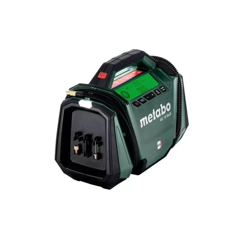 Compressor de ar Metabo AK 18 MULTI 16 l/min 11 bar bateria
