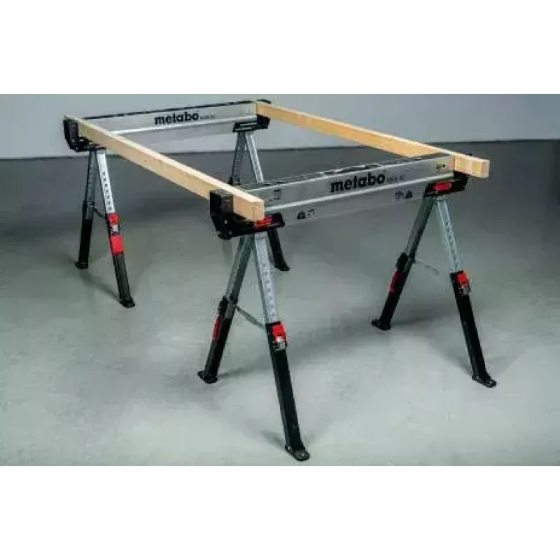 Metabo MAB 82 conjunto de cavaletes, até 590 kg por cavalete