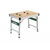 Mesa de exterior Metabo MWB 100 bege metálico retangular 710 mm largura