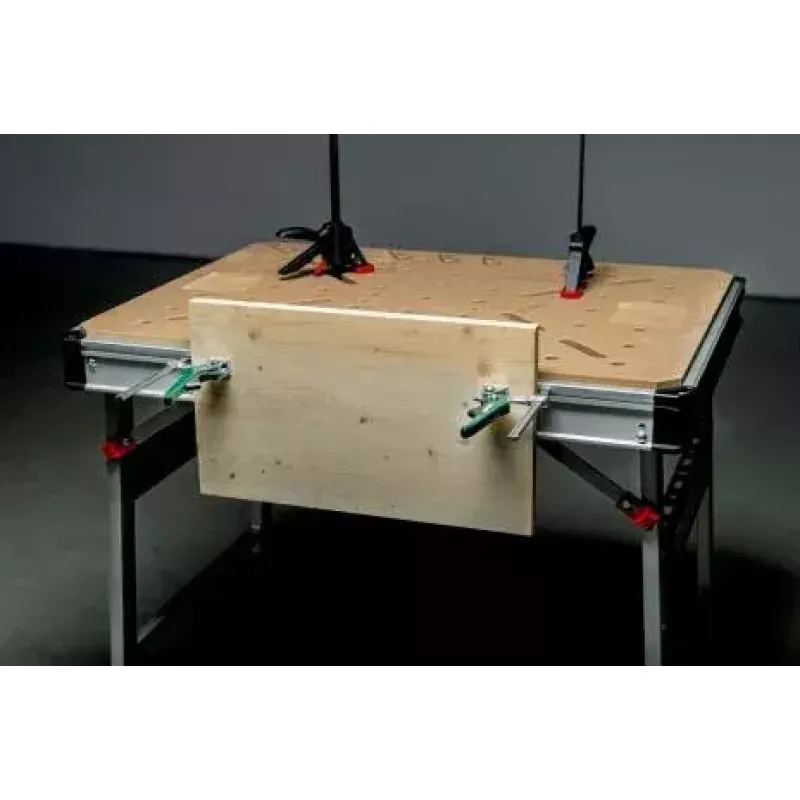 Mesa de exterior Metabo MWB 100 bege metálico retangular 710 mm largura