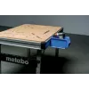 Mesa de exterior Metabo MWB 100 bege metálico retangular 710 mm largura
