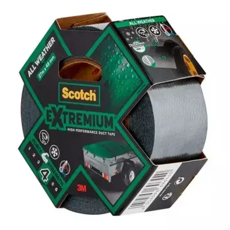 Fita 3M Extremium cinzento 27,4 m agrupar reparar impermeável