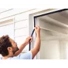 Porta com rede mosquiteira TESA 55394-00000-00 largura 1000 mm altura 2200 mm antracite