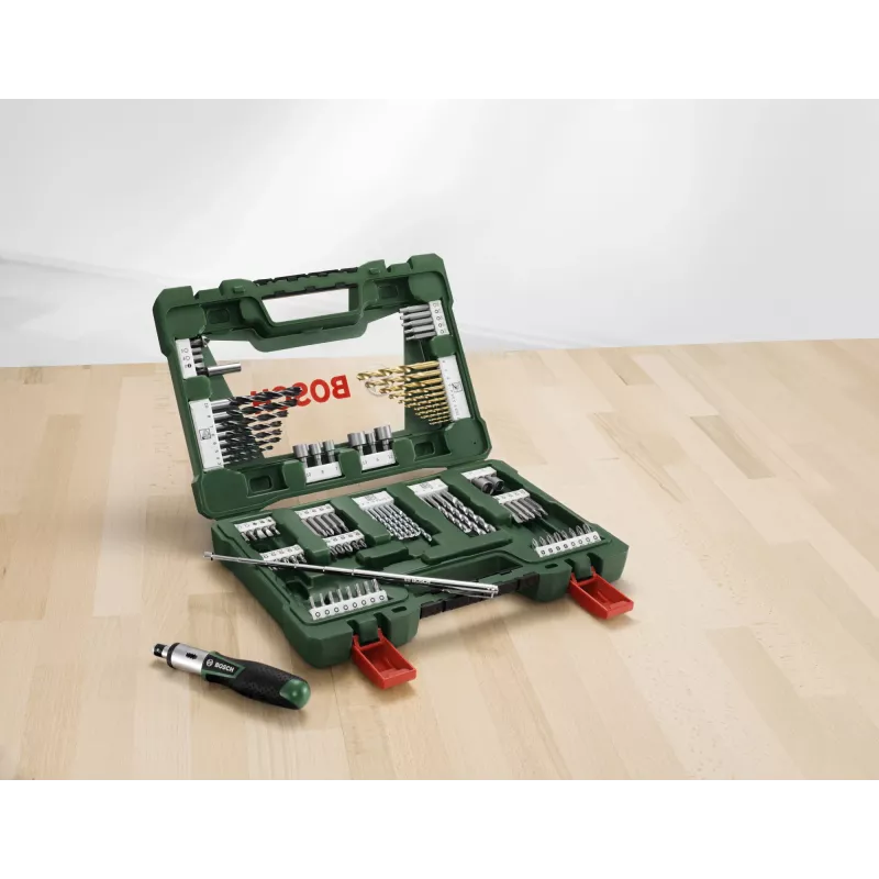 Conjunto de brocas Bosch 2 607 017 195 91 peças