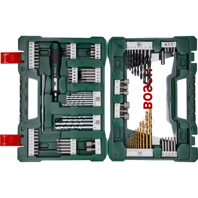 Conjunto de brocas Bosch 2 607 017 195 91 peças
