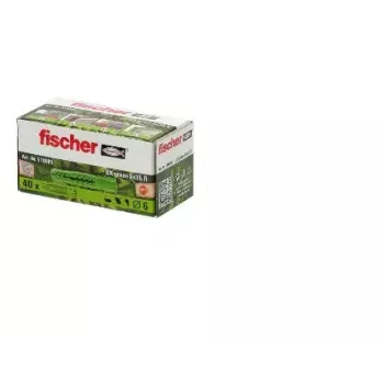 Bucha de parede Fischer universal UX verde 6 x 35 R
