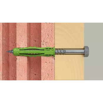 Bucha de expansão Fischer 567812 60 mm verde 20 peças