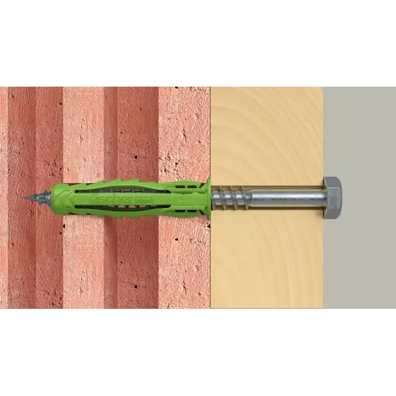 Bucha de expansão Fischer 567812 60 mm verde 20 peças
