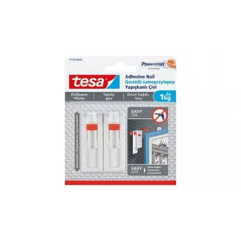 Crochet universal Tesa 77774 interior branco 2 peças