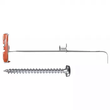 Conjunto de gancho roscado e bucha Fischer DUOTEC 10 S PH
