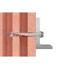 Ancoragem de expansão Fischer 562153 100 mm nylon 50 unid.