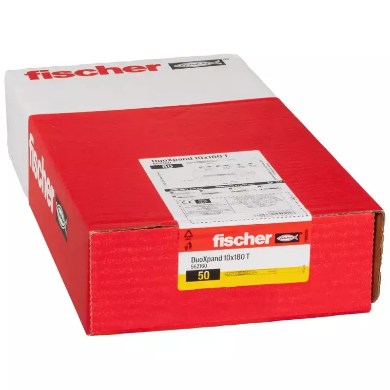 Ancoragem de expansão Fischer 562160 180 mm nylon 50 unid.