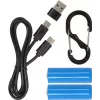 Aplique de parede exterior Brennenstuhl 1173740004 LED preto branco 1 lâmpada