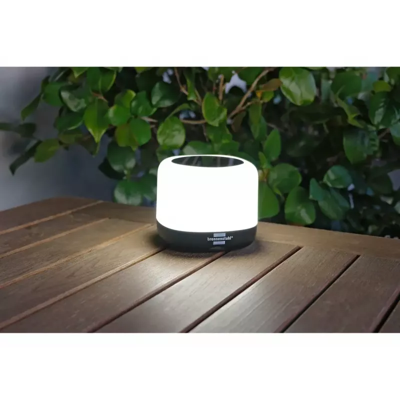 Brennenstuhl GL 400 AS luz LED solar recarregável para exterior, 400 lm, IP44