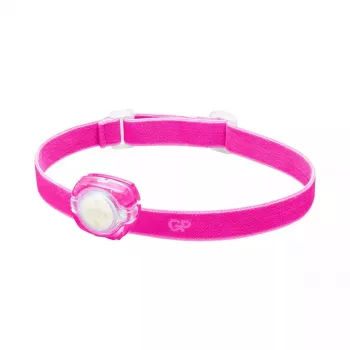 Lanterna de cabeça GP Batterien CH31002 rosa