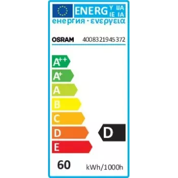 Lâmpada halogénea Osram HALOPIN 60 W branco quente G9 T13.3 2000 h 980 lm