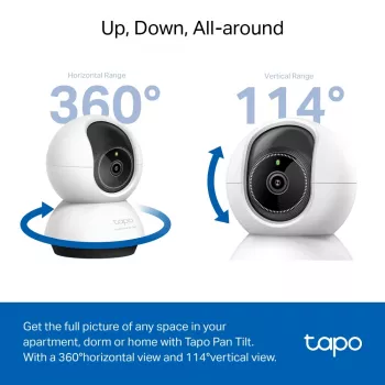 TP-Link TC72 câmara de segurança lâmpada câmara de segurança IP interior 2560 x 1440 píxeis teto/mesa