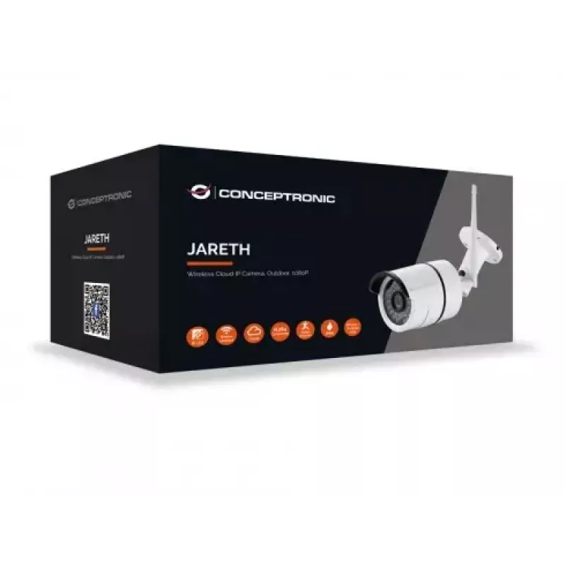 Conceptronic Jareth câmara de vigilância IP tipo bullet interior 1920 x 1080 píxeis teto/parede