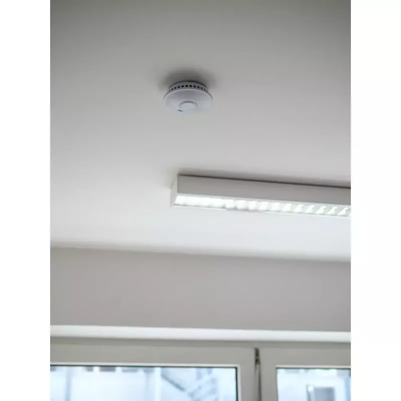 Brennenstuhl RM L 3101 detetor de fumo sem fios interligável, 10 anos