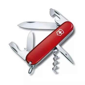 Canivete multiusos Victorinox Spartan vermelho prateado