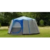 Tenda de cúpula Coleman Cortes Octagon 8 8 pessoas preto azul cinzento