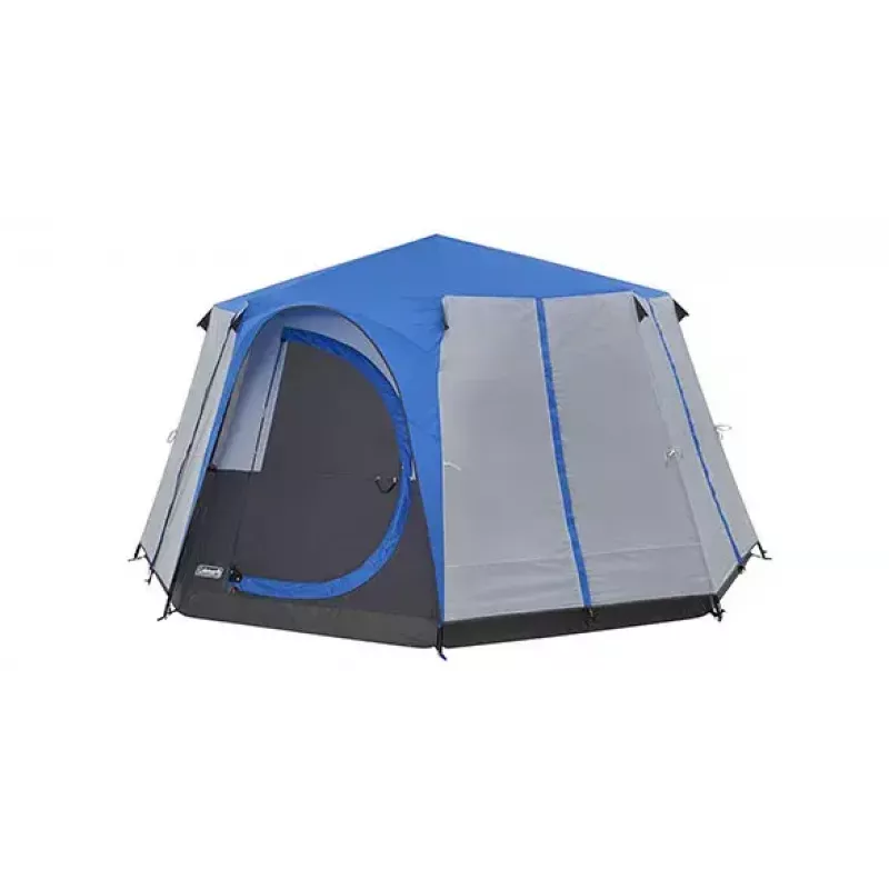 Tenda de cúpula Coleman Cortes Octagon 8 8 pessoas preto azul cinzento
