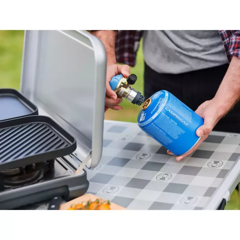 Cozinha de campismo 2 Grill & Go CV Campingaz retangular metal 490x350x100 mm