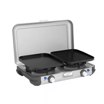 Cozinha de campismo 2 Grill & Go CV Campingaz retangular metal 490x350x100 mm