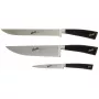 Conjunto de facas de cozinha Berkel Elegance — lâminas de aço inoxidável, 3 peças, comprimento da lâmina 22 cm