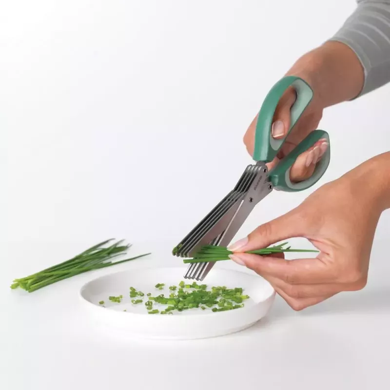 Tesoura de cozinha Brabantia Tasty+ 225 mm verde ervas