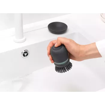 Escova de lavar louça Brabantia 302626 cinzento 86 mm x 86 mm x 105 mm