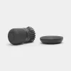 Brabantia 302626 escova de loiça com dispensador de sabão, cinzento escuro