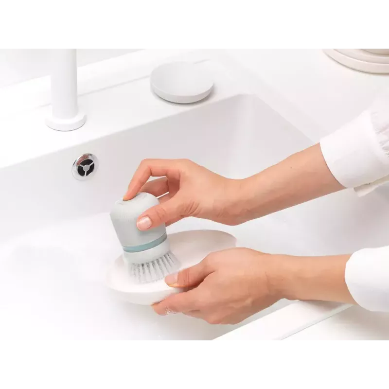 Escova de lavar louça Brabantia 302640 cinzento 86 mm x 86 mm x 105 mm