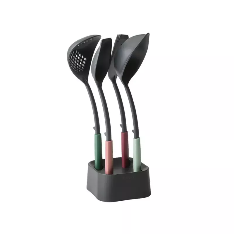 Brabantia Tasty+ 5 unid. preto verde vermelho resistente ao calor até 220 °C