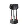 Brabantia Tasty+ 5 unid. preto verde vermelho resistente ao calor até 220 °C