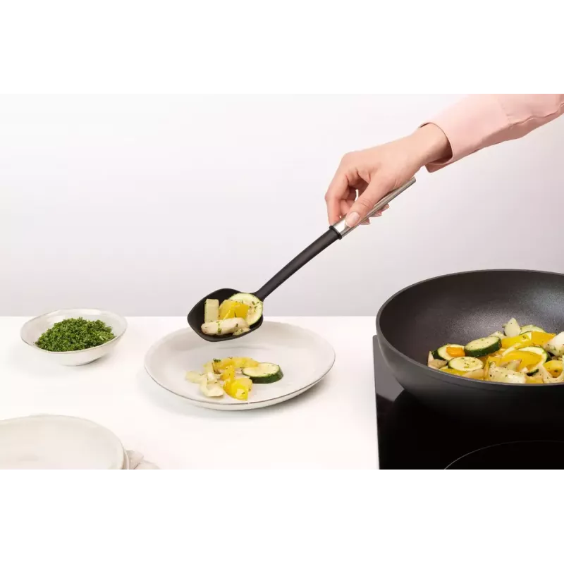 Conjunto de utensílios de cozinha Brabantia 260285 4 unid. preto aço acetinado