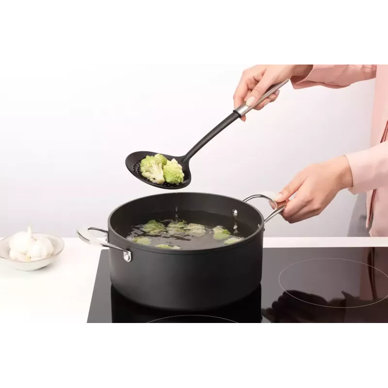 Conjunto de utensílios de cozinha Brabantia 260285 4 unid. preto aço acetinado