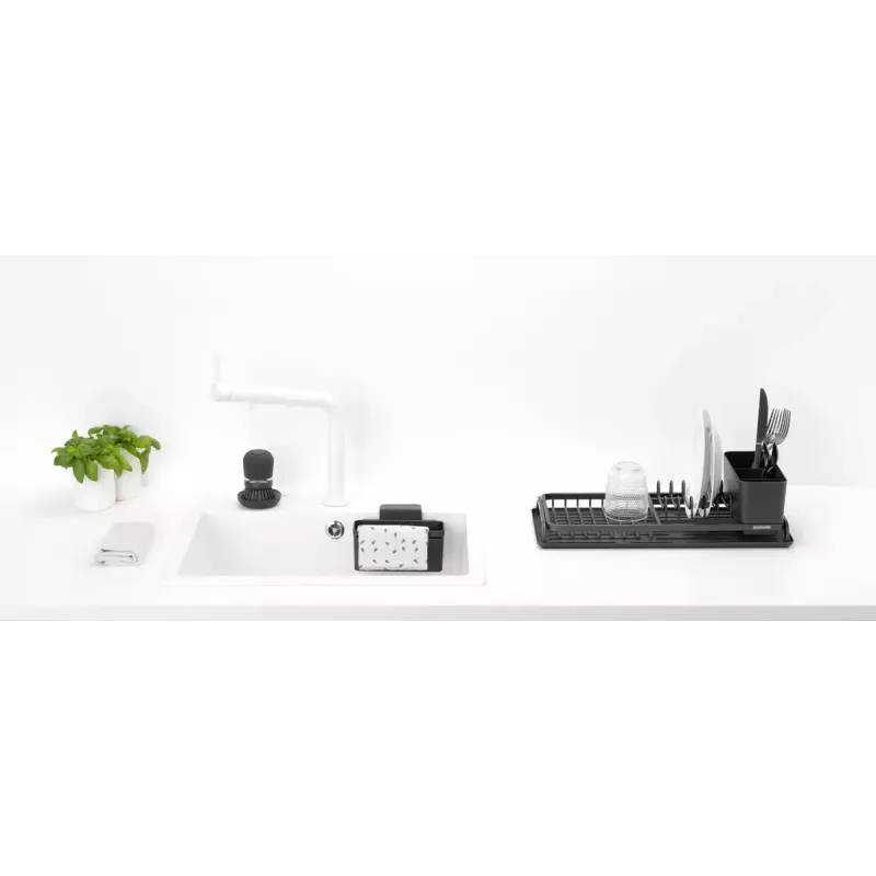Brabantia 660184 conjunto de escorredor de loiça de pousar, retangular