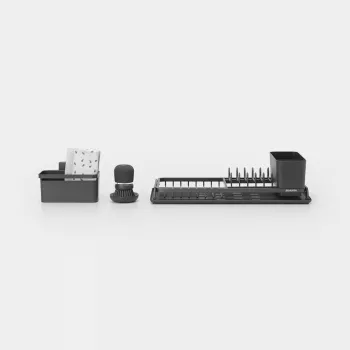 Escorredor de louça Brabantia 660184 estrutura autónoma 200 mm de largura 463 mm de profundidade 126 mm de altura