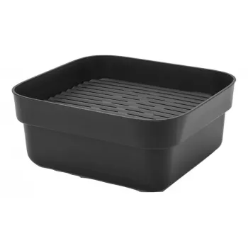 Bacia de lavar louça Brabantia 302664 retangular cinzento 374x344x161 mm