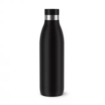 EMSA Bludrop Color N31109 uso diário 700 ml aço inoxidável preto