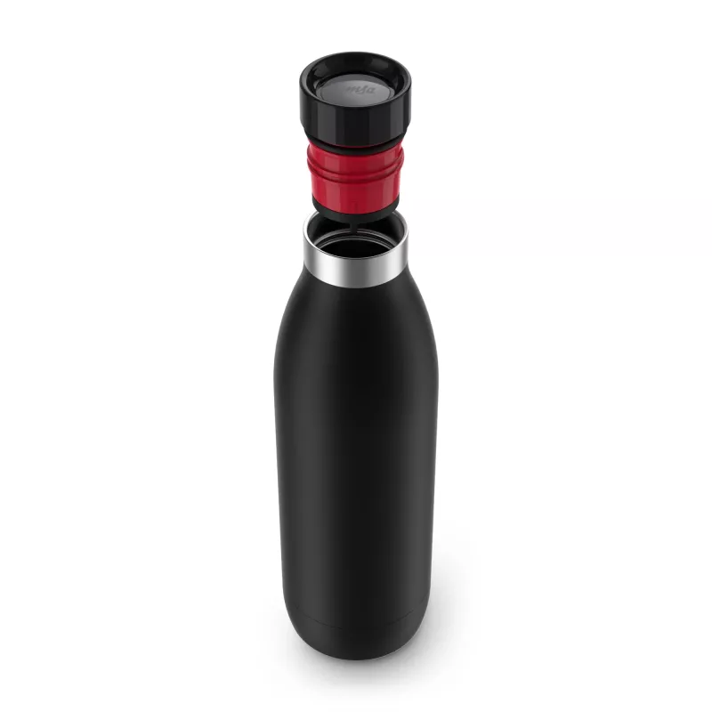 EMSA Bludrop Color N31109 uso diário 700 ml aço inoxidável preto