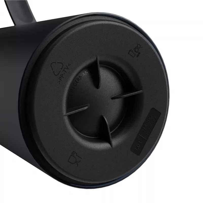 Bule de chá individual EMSA Motiva 1000 ml preto